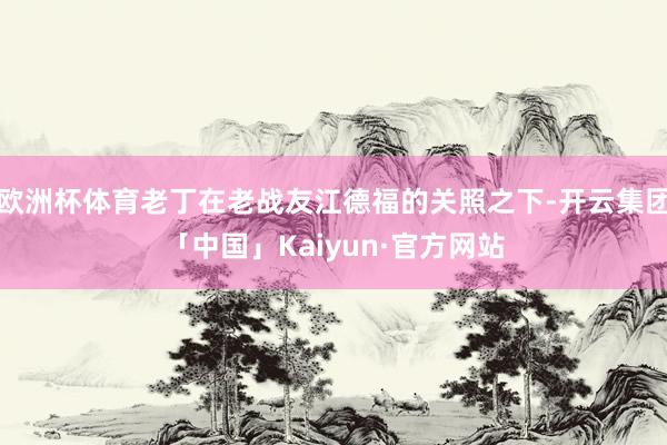 欧洲杯体育老丁在老战友江德福的关照之下-开云集团「中国」Kaiyun·官方网站