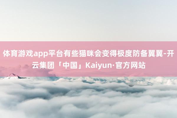 体育游戏app平台有些猫咪会变得极度防备翼翼-开云集团「中国」Kaiyun·官方网站